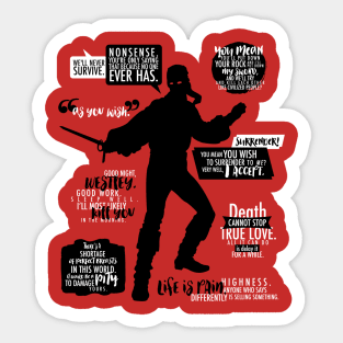 Princess Bride - Westley Sticker